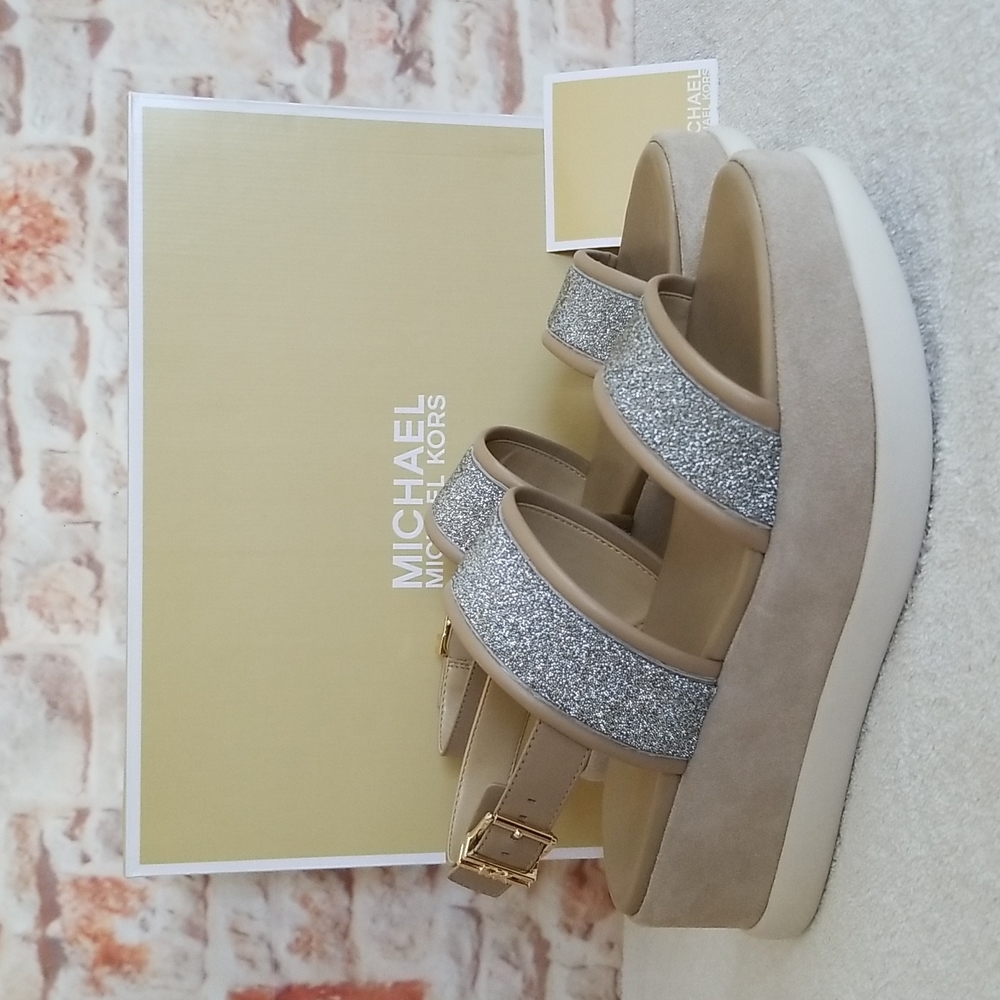 New Michael Kors Presley Platform Sandals